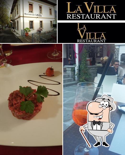 Gli esterni di Restaurant La Villa Bayard