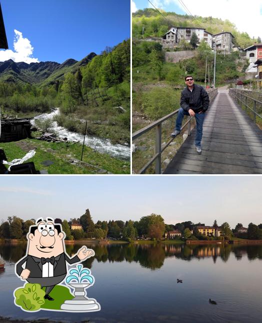 Puoi goderti l'aria fresca dal dehors di Nuova Osteria dei Cacciatori Ristorante Tipico, Valsesia, Sacromonte, Rafting, Riserva Gavala