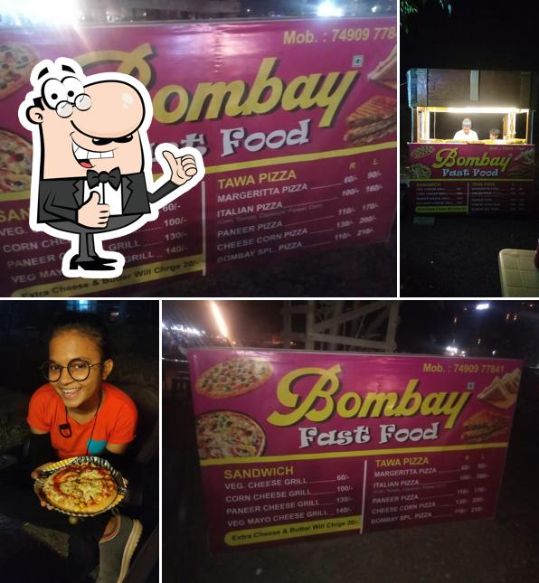 Look at this picture of Bombay fast food