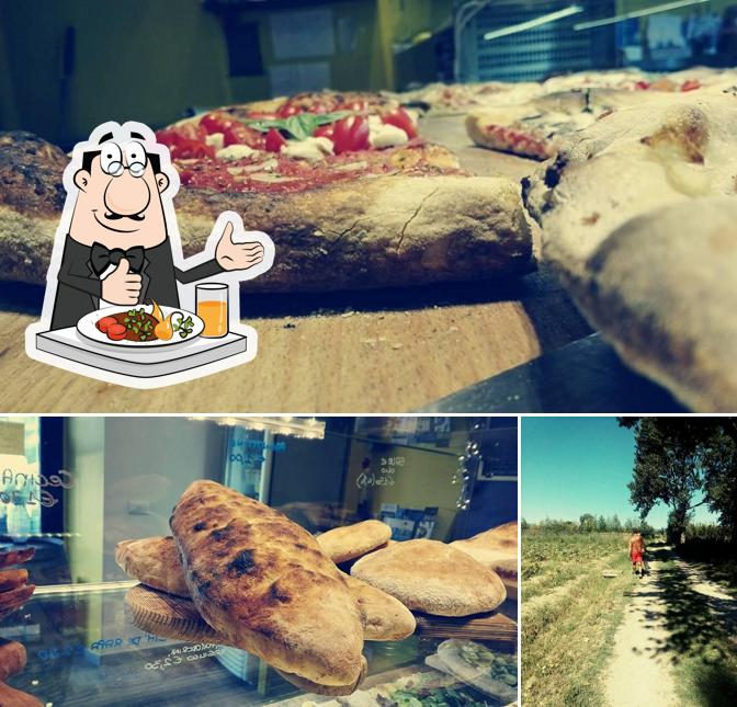 La photo de la nourriture et extérieur de SLURP!PIZZA/CECINA/FOCACCIA’s