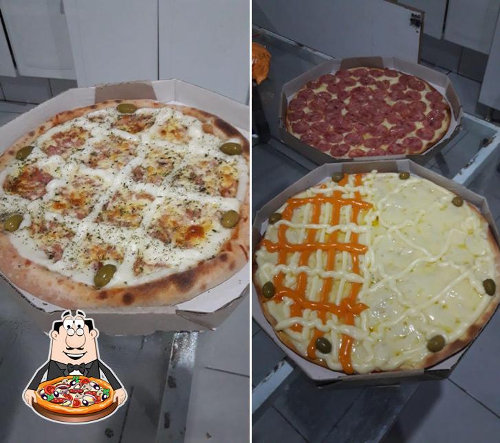 At Cris Pizzaria, you can try pizza