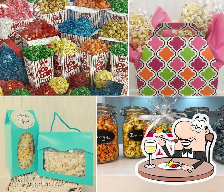 Food at Paradise Popcorn & Gifts