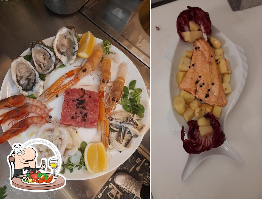 Prova tra i vari pasti di mare proposti a Pescheria Santa Filomena Sea Food