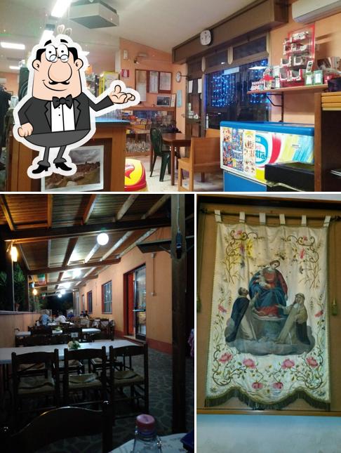 The interior of Bar Fara Di Fara Eugenio
