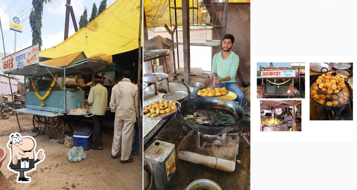 See this image of Karande vada pav center