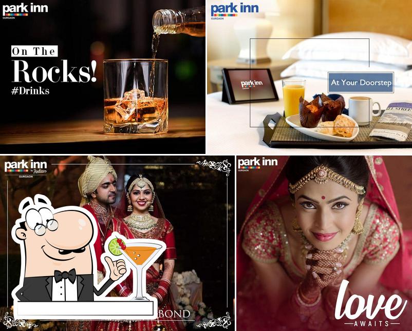 Take a look at the photo showing drink and wedding at Park Inn by Radisson Gurgaon