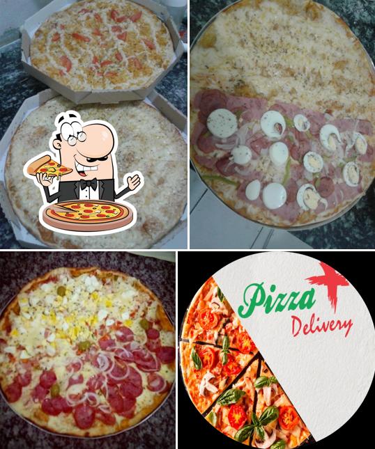 Consiga diferentes variedades de pizza