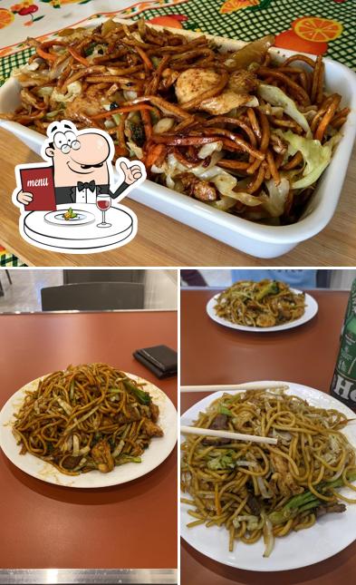 Comida em Yakisoba do André