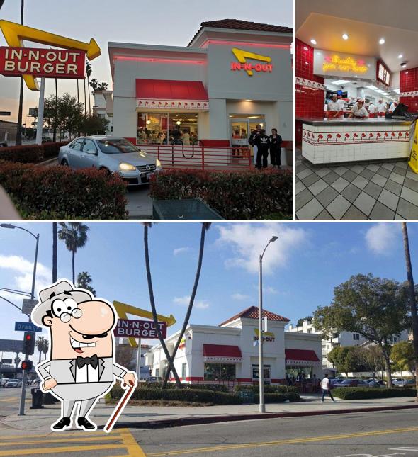 InNOut Burger, 7009 Sunset Blvd in West Hollywood Restaurant menu