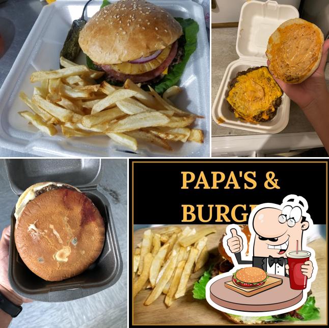 Hamburger à Papas Burger