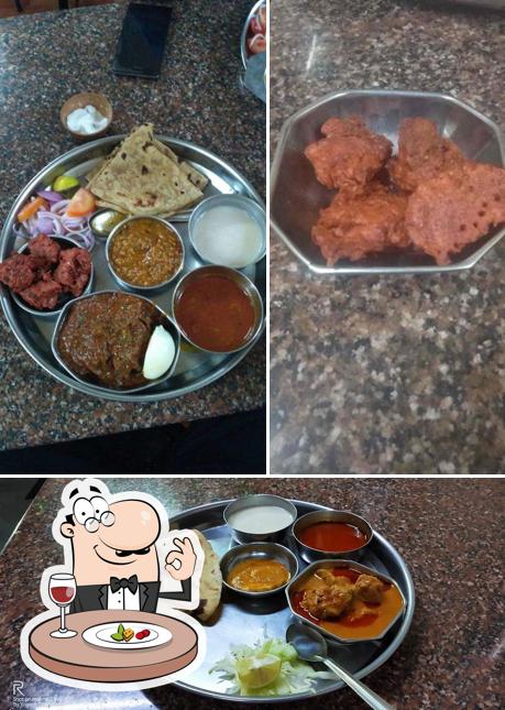 Food at Hotel Aaram Kolhapur