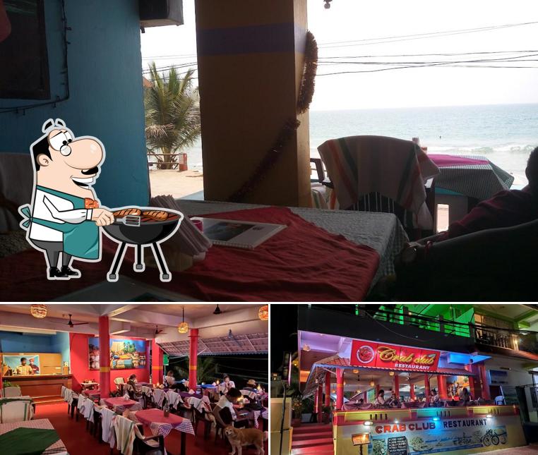 Here's a picture of Crab club restaurant