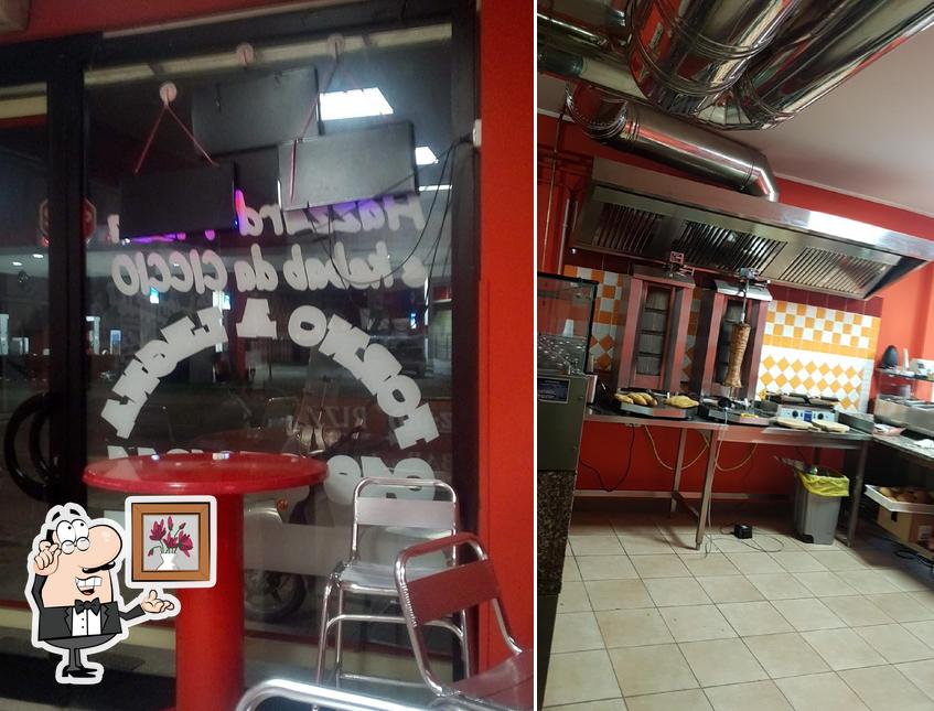 L'intérieur de Hazzard Pizza e Kebab da Ciccio. Bar trattoria