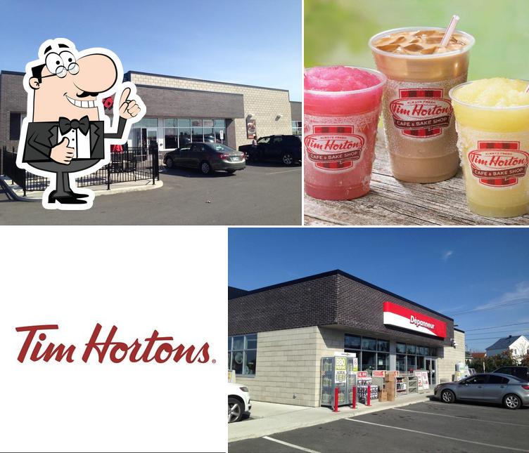 Voici une photo de Tim Hortons