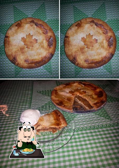 Comida en Apple Pie Cafe