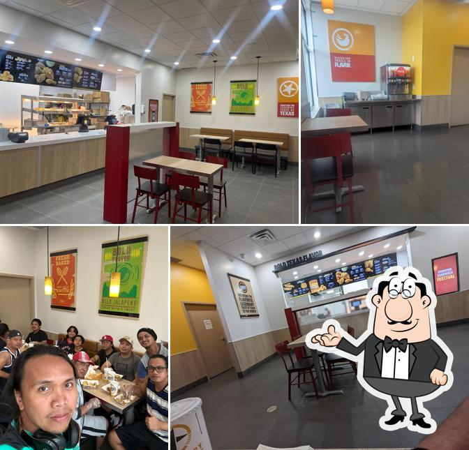 L'intérieur de Church's Texas Chicken