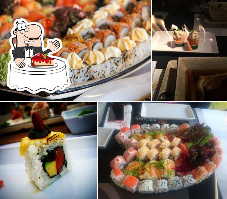 Mori Sushi - Mohandissen sert un nombre de desserts