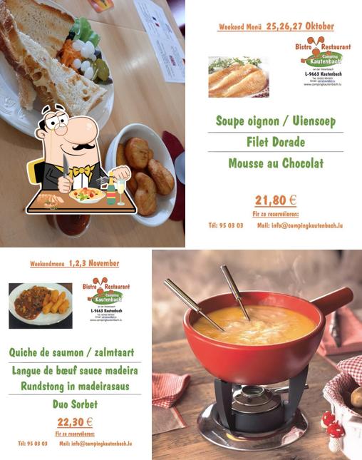 Meals at Bistro Camping Kautenbach