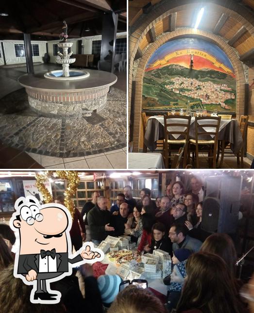 Gli interni di Ristorante La Rustica di Giracello Domenico