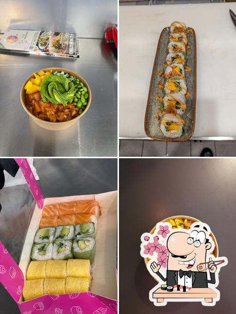 Les sushi sont servis à Sushi Tori Amiens