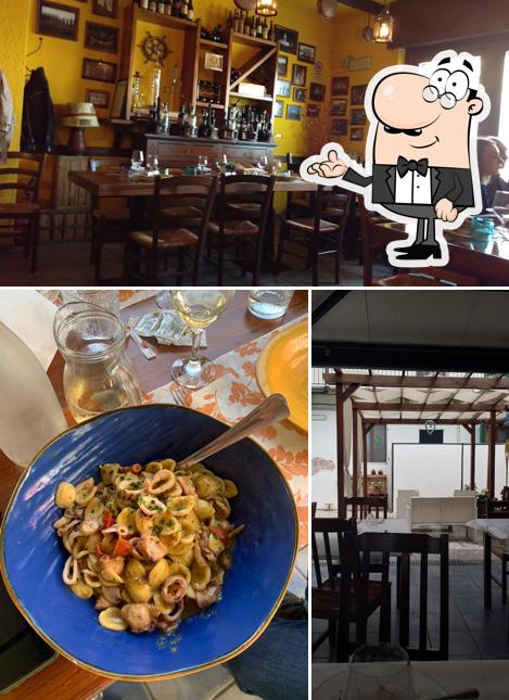 Gli interni di Trattoria Al Bivio