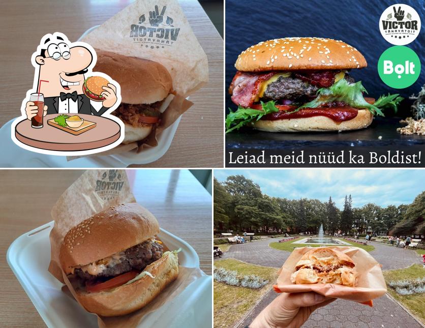 Victor Tänavatoit’s burgers will suit a variety of tastes