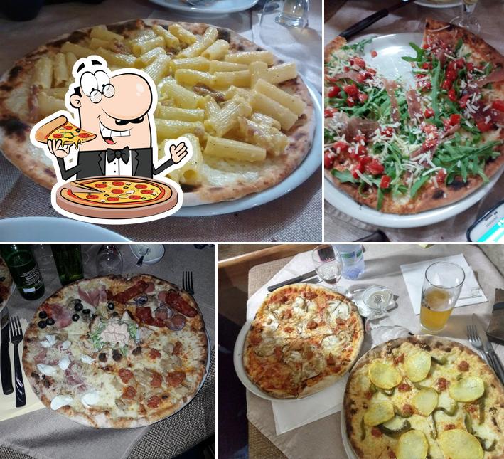 Scegli tra le svariate varianti di pizza