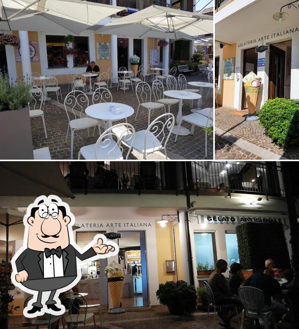 Gli interni di Bar La Piazzetta - Gabicce Monte (pu)