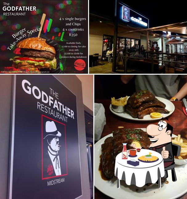 Try out a burger at The Godfather Restaurant