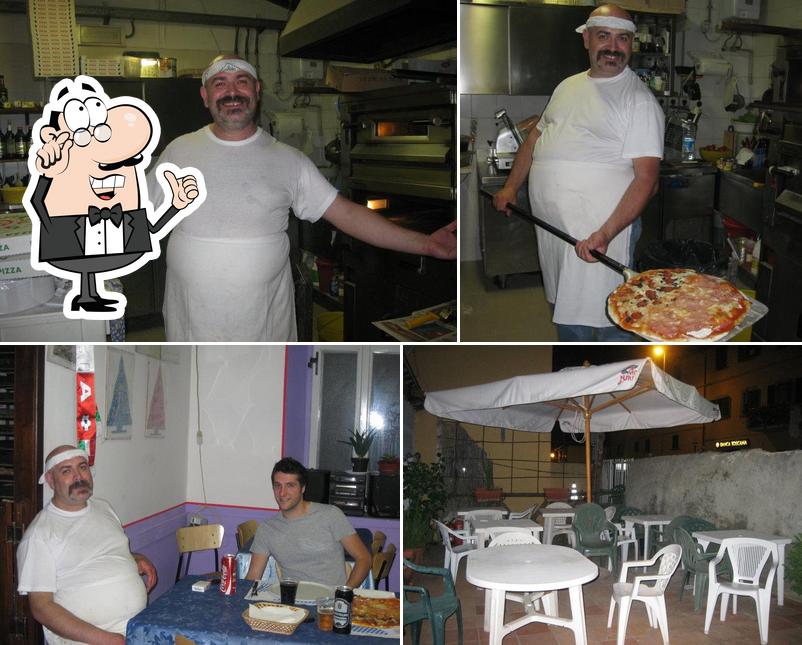Gli interni di Pizzeria Stella Polare