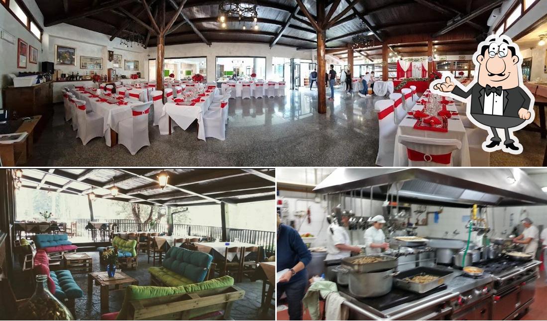 Gli interni di Ristorante La Casina delle Rose da Omero