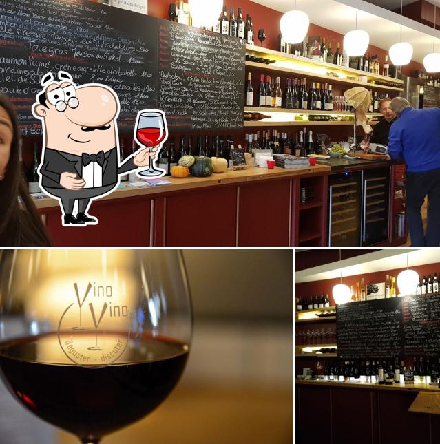 Приятно насладиться бокалом вина в "Vino Vino"