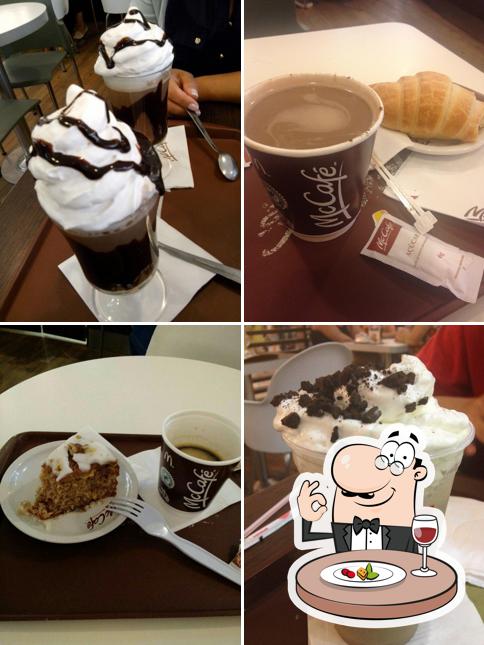 Comida em McCafé