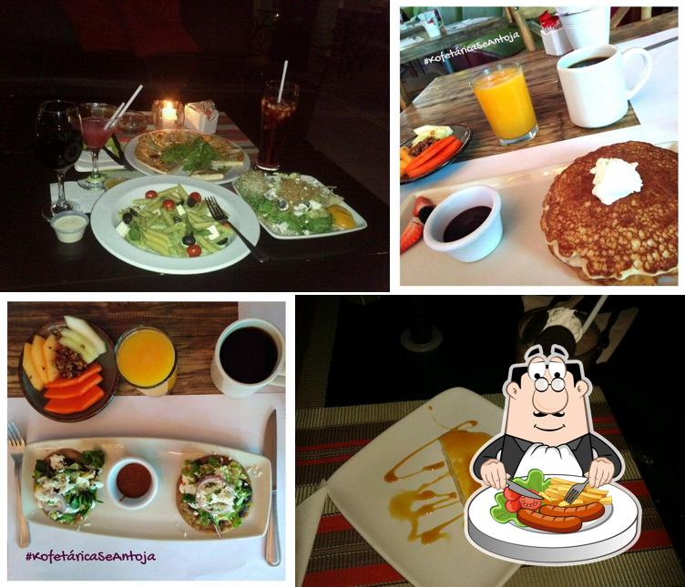 Las fotos de comida y interior en Kofetárica