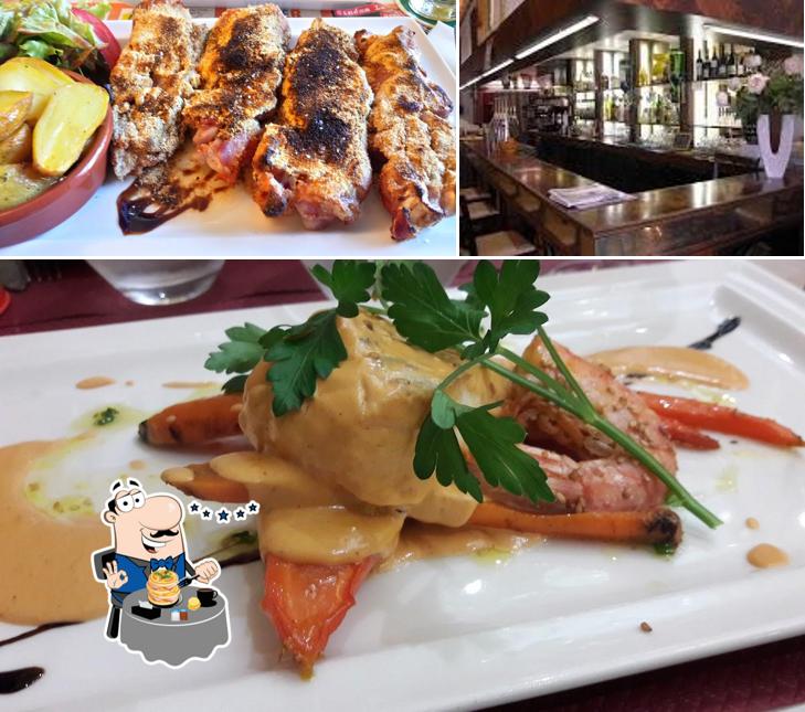 Las fotos de comida y barra de bar en Le Chanzy