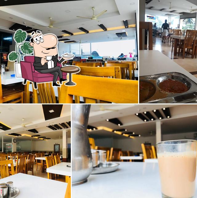The interior of ALMAS Canteen