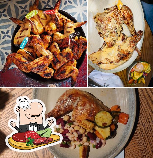 Pick meat dishes at Nando's Vegas Mall