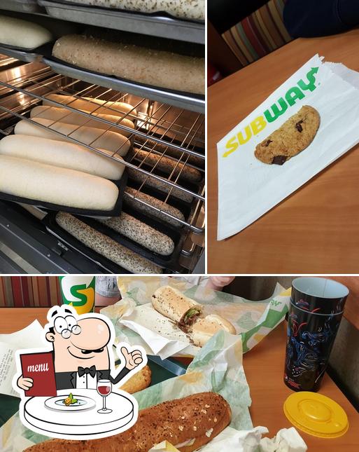 Nourriture à Subway