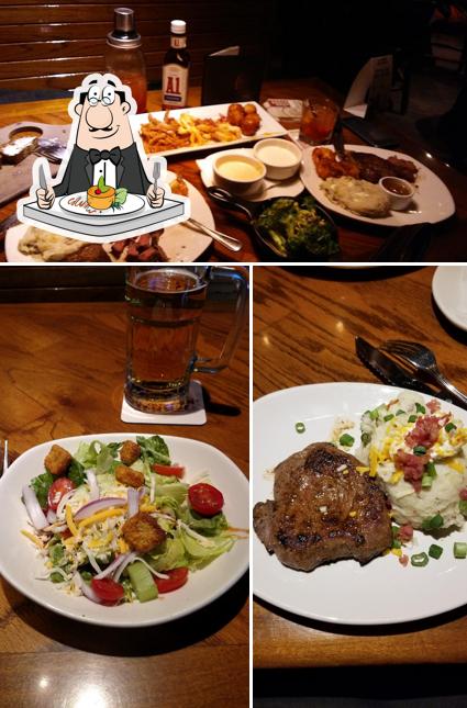 Food at Outback Steakhouse