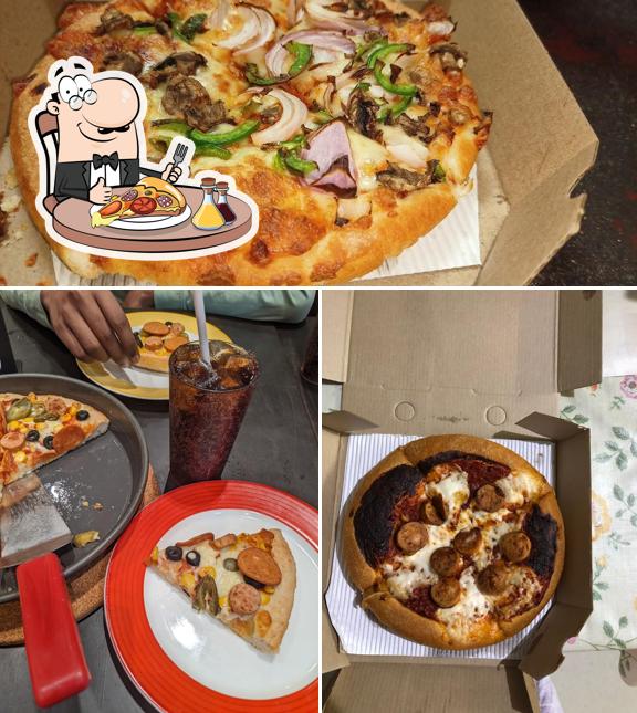 Get pizza at Pizza Hut