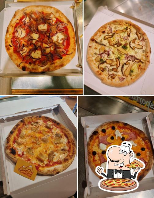 Scegli una pizza a Pizzeria Monterosa