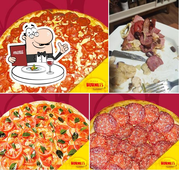 Comida em Pizza Burnet's Pampulha