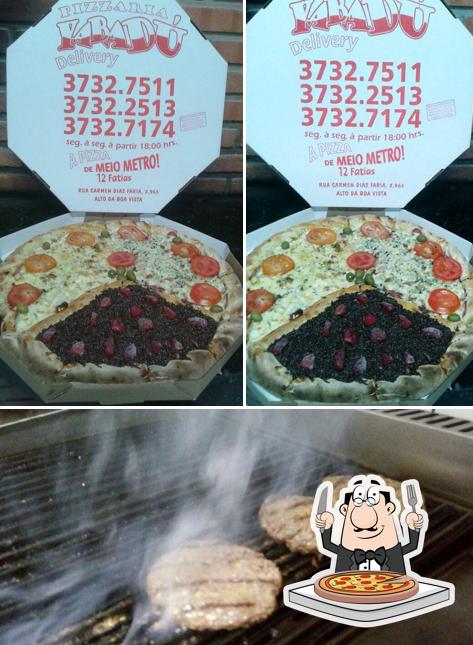 Experimente pizza no Pizzaria Yabadú