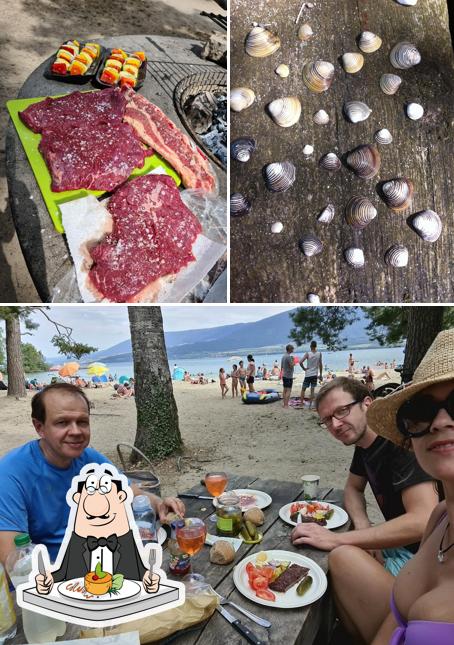 Cibo al Buvette de la Plage