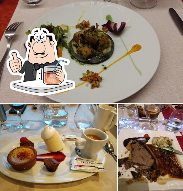 La Queue de Cochon is distinguished by drink and food