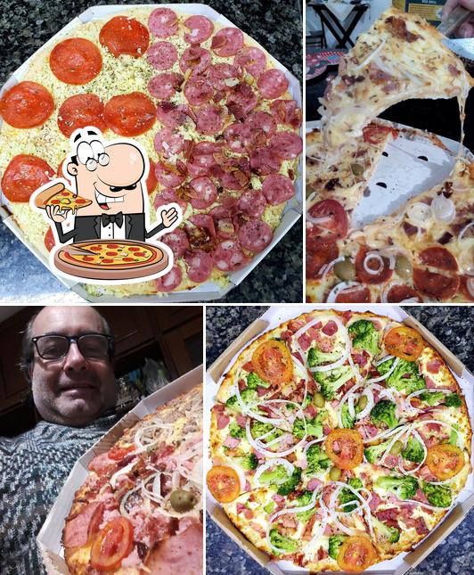 Escolha diversos estilos de pizza