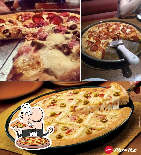 Experimente pizza no Pizza Hut Casa Blanca Mall