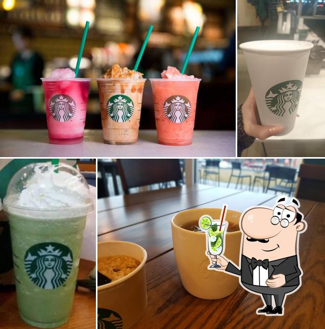 Profitez d'un verre à Starbucks