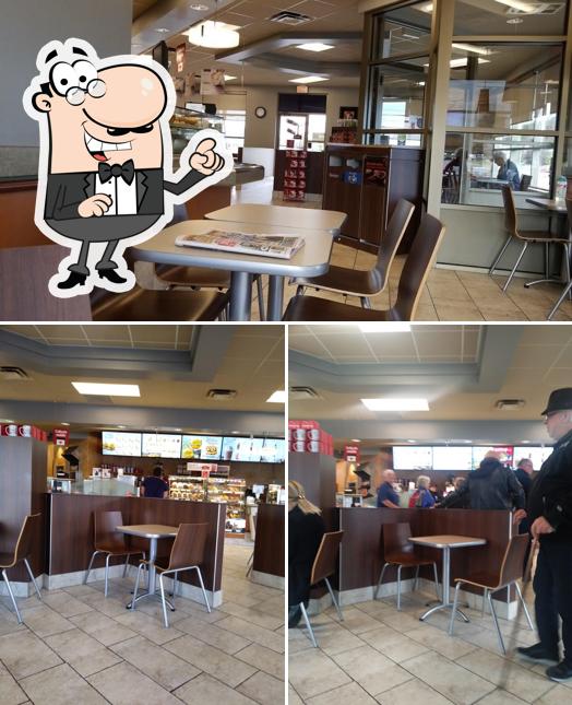 Découvrez l'intérieur de Tim Hortons