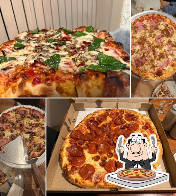Elige una pizza en Vincenzo's Pizza